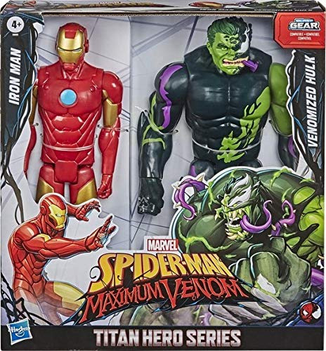 Bonecos De Ação Marvel Titan Hero Homem-aranha Vs Homem De F