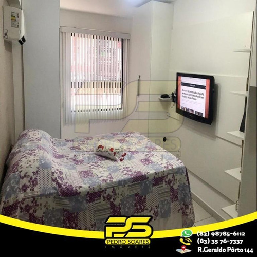 Imagem 10 de 11 de Flat Com 1 Dormitório Para Alugar, 30 M² Por R$ 3.000,00/mês - Tambaú - João Pessoa/pb - Fl0076
