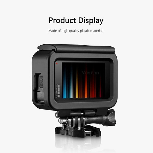 Imagen 3 de 4 de Frame Marco Protector Carcasa Para Gopro 9 Y 10 + Regalo
