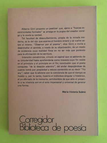 Obra Poética V - Alberto Girri - Corregidor