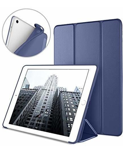 Funda Inteligente Dtto Para iPad 9.7 2018/2017 - Azul Marino