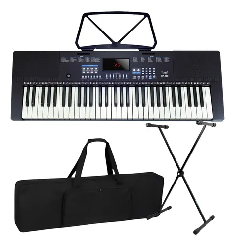 Kit Teclado Musical Bravo BP-100 5/8