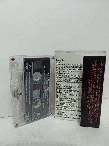 Angeles Del Infierno - A Cara O Cruz - Wea - Cassette