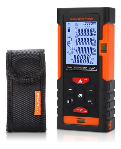 Medidor Láser Makingtec 39.93m Con Pantalla Lcd