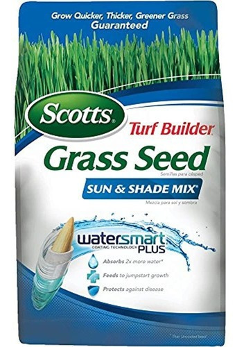 Scotts Lawns 18221 Turf Builder Sun & Shade Grass Seed, 7 Li