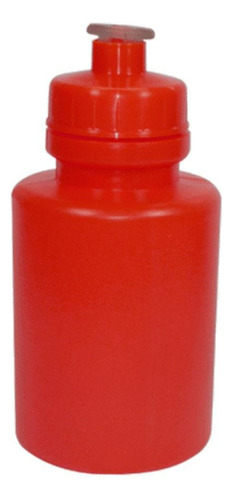 Kit 30 Mini Garrafas Squeeze 300ml Plástico Vermelha