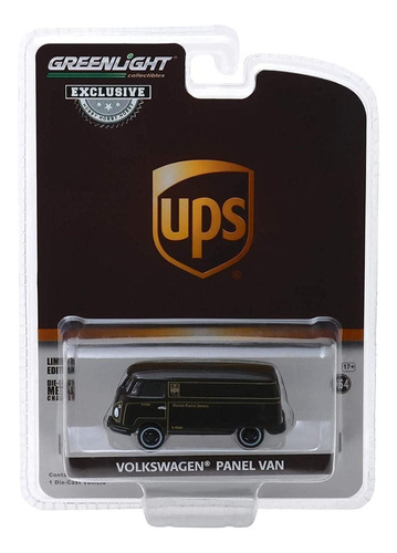 Greenligth (#30020-sp) Ups - Volkswagen Type 2 Panel Van Ups