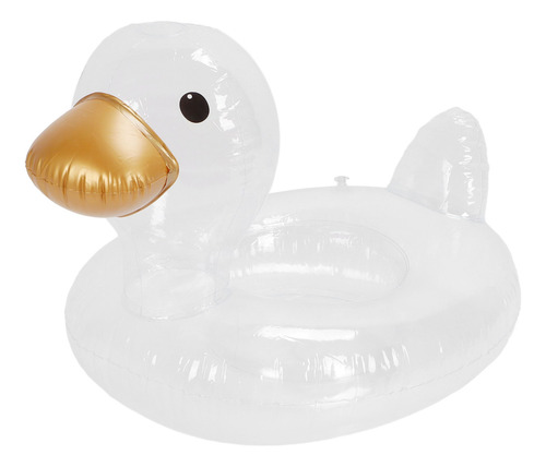 Anillos De Natación Transparentes Con Apariencia De Pato, Se