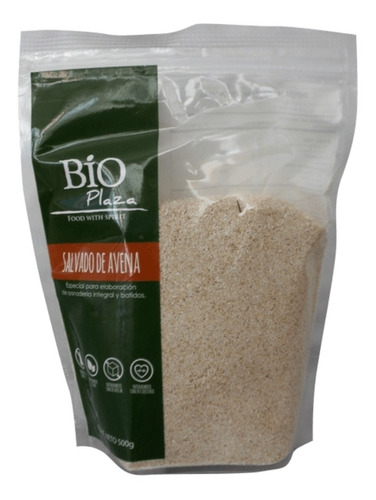 Salvado Bio Plaza Avena X 500g