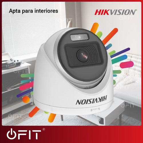 Imagen 6 de 10 de Camara Hikvision Colorvu 2mpx 2.8mm Domo