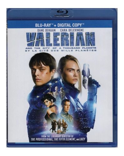 Valerian Y La Ciudad De Los Mil Planetas Pelicula Blu-ray