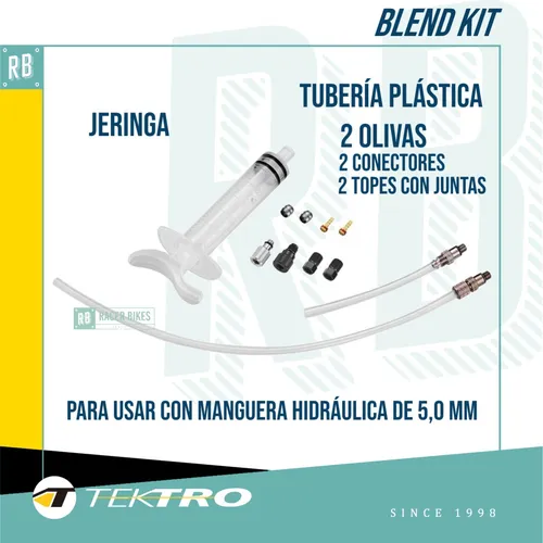 Kit Purgado Freno Disco Tektro Blend Kit Basic Racer Bikes