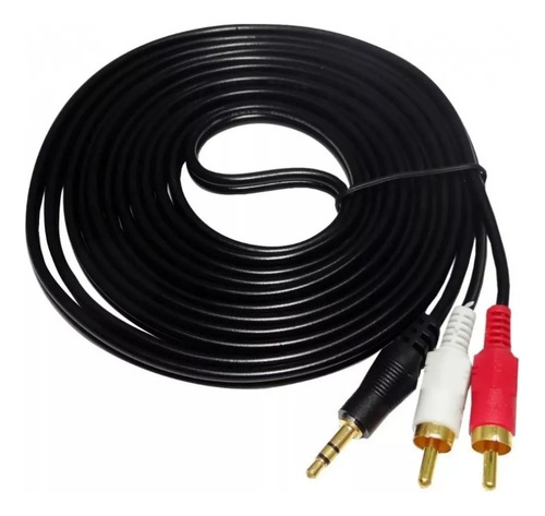 Cable Audio Plus 3.5mm A 2 Rca - 3 Mt / Ulink