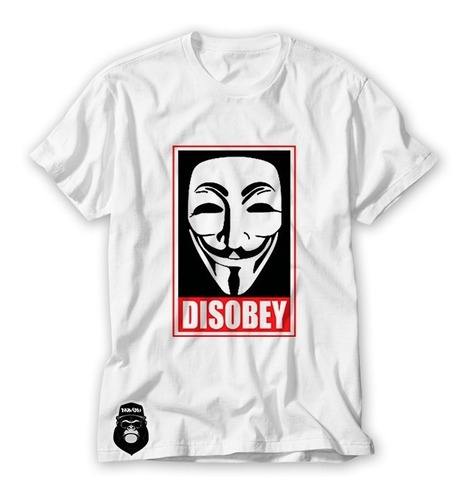 Remera Anonymus Disobey Unisex!