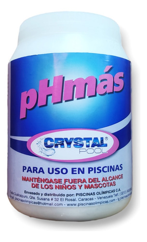 Incrementador De Ph 1 Kg Para Piscinas (ph +) Ph Mas