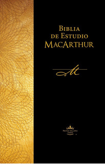 Biblia De Estudio Macarthur Book Cover