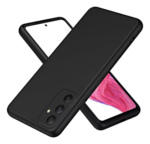 Silicone Case Con Gamuza Para Samsung A55