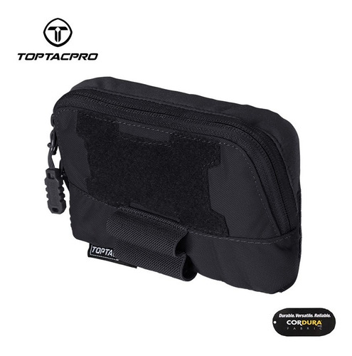 Bolsa Táctico De Administración Edc Para Militar Airsoft Color Negro