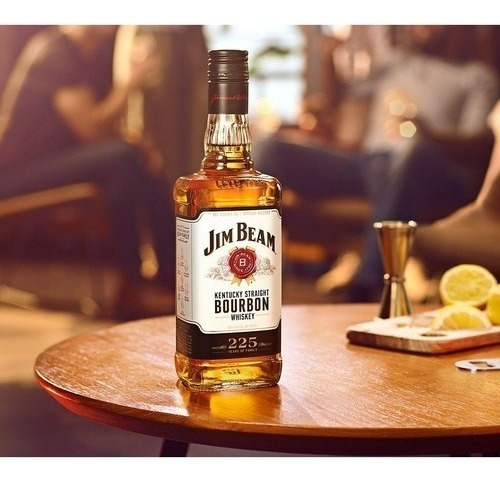 Kit Whiskey Jack Daniel's Honey + Jim Beam Bourbon 1l Cada
