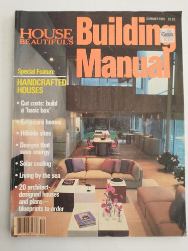 Revista House Beautiful's Building Manual Summer 1981