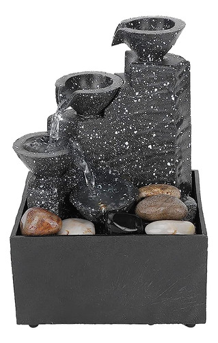 Fuente De Mesa, Escritorio Usb Rockery Water Fountain Mini R