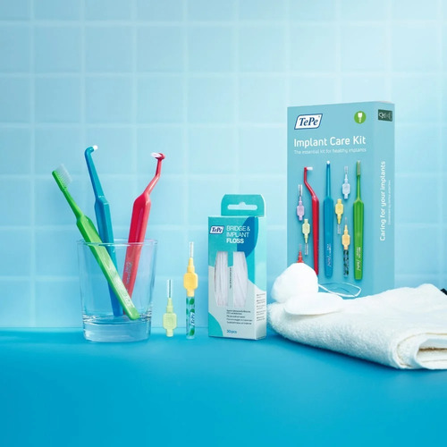 Kit Implant Care Tepe Profesional Cepillos Para Implantes