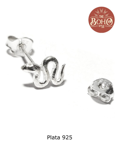Aro Miniatura Solitario Plata 925 Vibora Por Unidad