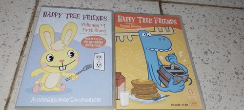 Happy Tree Friends Volumen 1 Y 2 En Dvd Originales 