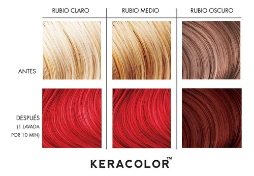 Acondicionador Depositador De Color Red Rojo 355ml