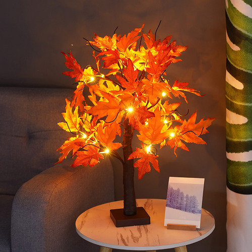 Luces Led Con Forma De Árbol De Arce Para Actividades De Acc