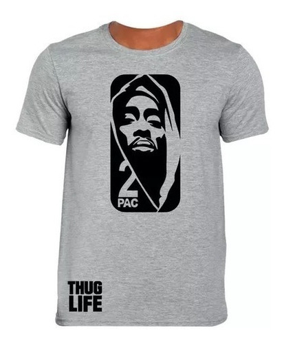 Camiseta Unisex 100% Algodón. Tupac Thug Life