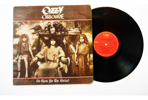 Ozzy Osbourne No Rest For The Wicked Edicion Colombia 1989