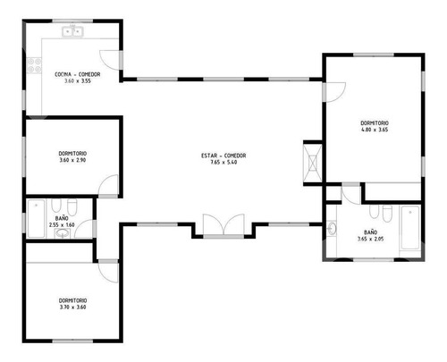 Imagen 6 de 30 de Venta Casa En Campos De Roca