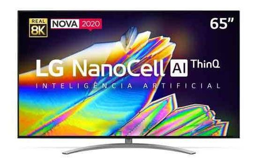 Imagem 1 de 8 de Smart Tv 8k LG Led 65 Com Ips Nanocell  Wi-fi - 65nano96sna