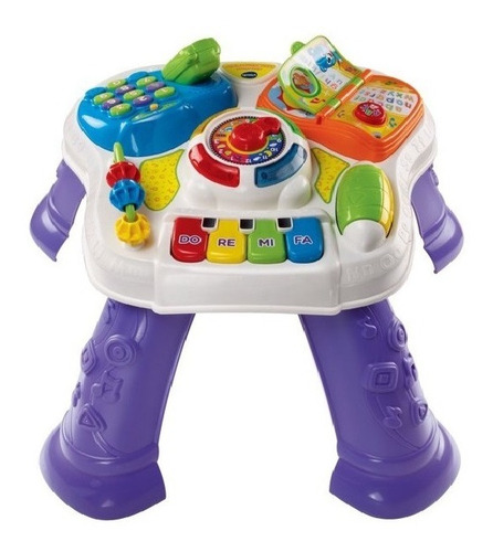 Mesa De Actividades Vtech 2en1 Para Bebes Luces Sonidos