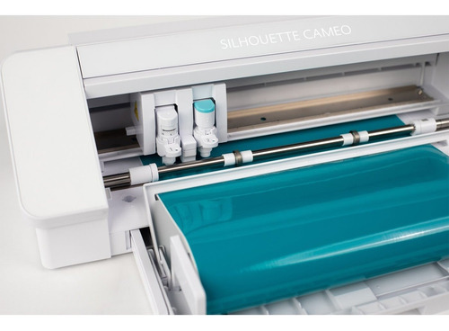 Imagen 4 de 6 de Duo Silhouette Cameo 4 Color Blanco + Laminadora Foil