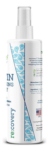 Biotin - Spray De Engrosamiento Del Cabello Para Cabello Fin