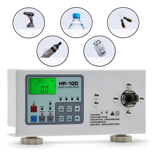 Medidor De Torque De Lote De Vento Elétrico Com Display