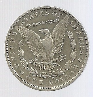 Usa 1 Dolar Morgan 1889 O Plata