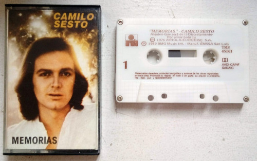 Camilo Sesto Memorias Cassette Argentino / Kktus