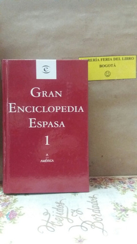Gran Enciclopedia Espasa Tomo 1. América