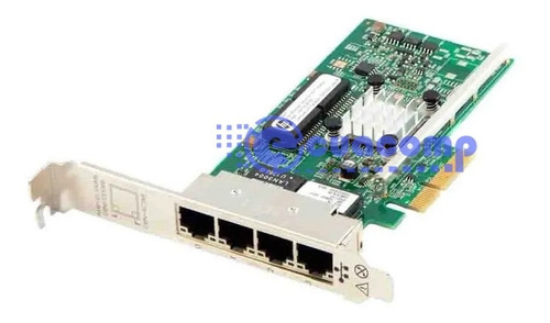Tarjeta De Red Hp 649871-001 4 Puertos Gigabit Pci-e X4 + Lp
