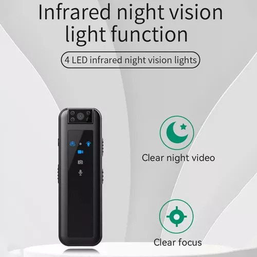 S Filmadora E Gravadora De Vídeo 1080p Visão Noturna Usb