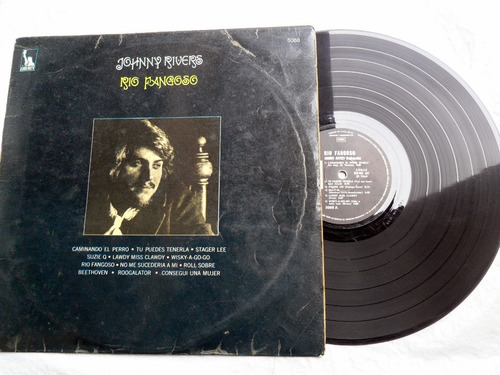 Johnny Rivers - Rio Fangoso / Vinilo 1969 _ 5/6 Pts (Usado)
