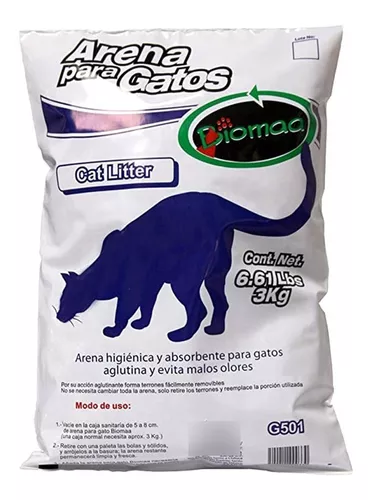 Biomaa Arena Aglutinante par gatos 3Kg