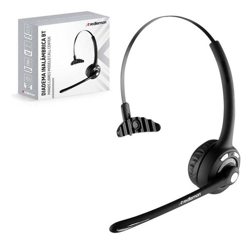 * Audífono Bluetooth Diadema Call-center Manos Libres