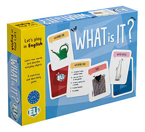 What Is It? (lets Play In English) Caja Juego, De Aa.vv. Editorial Eli Ingles En Inglés