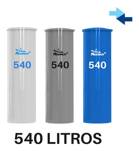 Tanque De Agua Cilindrico 540 Litros Para Apartamento