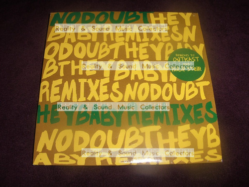 No Doubt Hey Baby Remixes Cd 3 Tracks De Coleccion