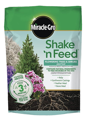 Miracle-gro Shake&#39;n Alimento Vegetal Que   Al Desar.